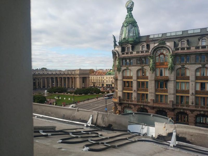 обогрев кровли на доме Энгельгардта обогрев кровли на доме Энгельгардта
