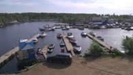 Охраняемая стоянка катеров и яхт