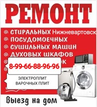 Ремонт стиральных машин, электроплит.