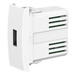 Встраиваемая розетка USB 2.0 тип А CADUCEUS ALING MODE для зарядки 1-го устройства, механизм