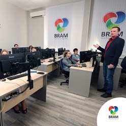 Учебный класс в компании BRAM Technologies