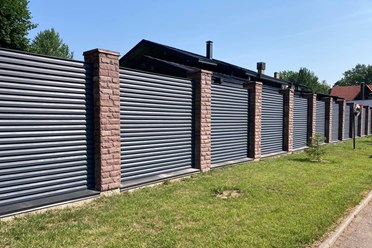 Забор жалюзи