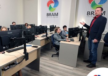 Учебный класс в компании BRAM Technologies