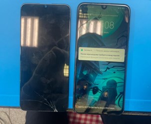 Заменили дисплей HUAWEI P Smart 2019