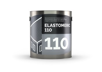 Жидкая кровля на основе синтетических каучуков Elastomeric-110 банка 3 кг