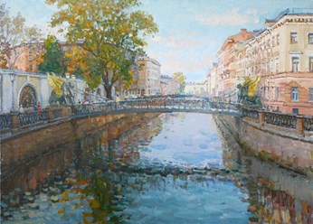 Картина &quot;Банковский мост&quot;