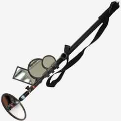 Досмотровое устройство (досмотровое зеркало) с подсветкой «Перископ-185». 5 встроенных светодиодов. Раздвижная штанга. Антивандальные зеркала.  Сайт: https://nppmart.ru/shop/dosm/periscop_185/