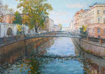 Картина &quot;Банковский мост&quot;