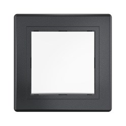 Выключатель скрытой установки CADUCEUS ALING PRESTIGE одноклавишный, проходной, 10АХ, 250В~