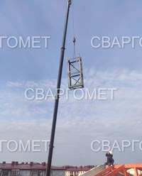 Монтаж металлоконструкций по проекту Заказчиков