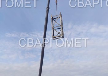 Монтаж металлоконструкций по проекту Заказчиков