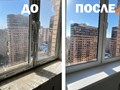 Послестроительная мойка. Снятие застарелых пленок.