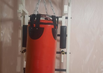 Мешок боксерский Titan Sport вес 50 кг (Текстиль), D35, 150см, цвет красный