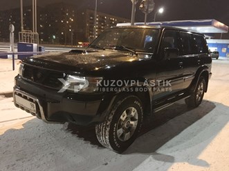 Пластиковые крылья на nissan patrol y61. Крыло ниссан патрол y61 левое, крыло ниссан патрол y61 правое.