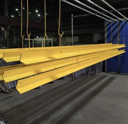 Порошковая покраска уголка