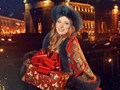 Павлопосадский платок с мехом