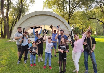 Тимбилдинг, корпоратив. Лазертаг