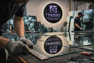 Где можно вырезать зеркало и стекло по размерам
В стекольной мастерской «Графит» можно вырезать стекло и зеркало по размерам, любые формы, аккуратная обработка кромки, доставка и монтаж под ключ.