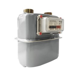 Счётчик газа объемный диафрагменный «Пульсар» G4 справа налево