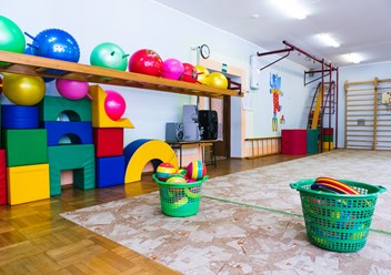 физкультурный зал в детском саду