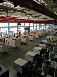 Цех литья изделий из пластмасс на заказ от 160 до 1300 тонн.