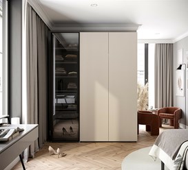 Фото встроенного гардеробного шкафа