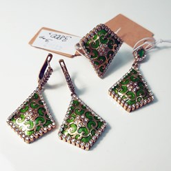 Комплект из серебра