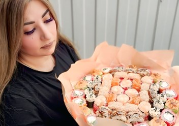Авторский букет из ролл от Суши Гурман