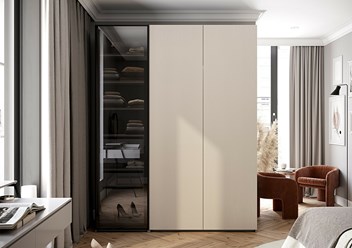 Фото встроенного гардеробного шкафа