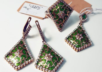 Комплект из серебра