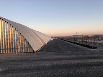 Арочный ангар под ключ