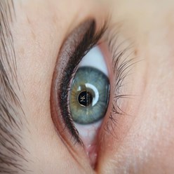 стрелки с теневой растушёвкой перманентный макияж век