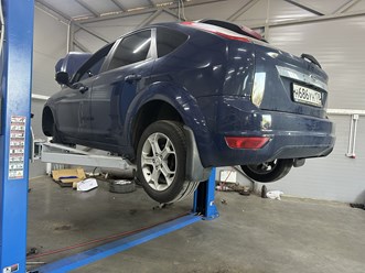 Замена тормозных колодок, дисков, рулевых тяг