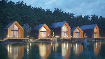 Визуализация поселка Велегож вилладж