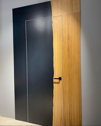 Скрытая дверь с панелями