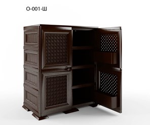 Обувница пластиковая “Уют” шоколад 78 х 42 х 93,5 см 
https://ug-plastic.ru/