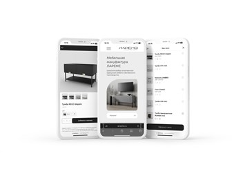 Сайт - каталог для мебельной фабрики Lareme 
https://mebellareme.ru/