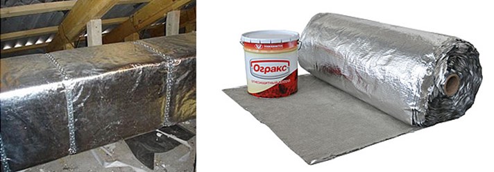 Огнезащита воздуховодов