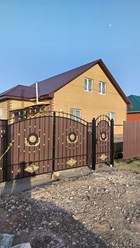 Кованые ворота - первое впечатление, которое запоминается! 💫 Преобразите свой дом с изысканными узорами и мастерством ручной работы. #КованыеВорота #Красота #ДизайнДома