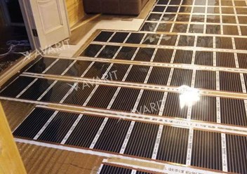 Обогрев пола. Из портфолио выполненных работ