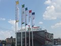 флаги и флагштоки корпоративные с плечом