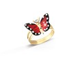 Кольцо золотое из коллекции Monarch Butterfly