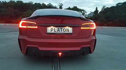 Тюнинг проект Platon для Tesla Model S