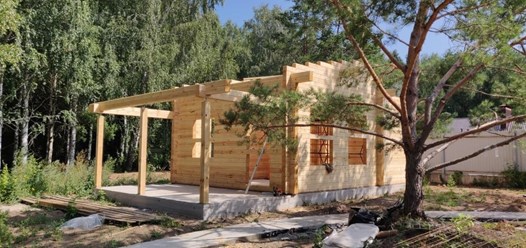 Дом из бруса