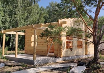 Дом из бруса