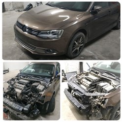 Восстановление VW Jetta после ДТП