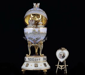 Яйцо "400 лет Дома Романовых"