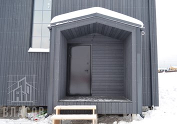 Барнхаус 6х10,5 м в КП Маньково Сергиево-Посадский р-н, под ключ с коммуникациями