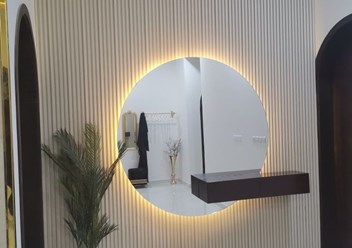 Новая коллекция круглых зеркал в прихожую с подсветкой