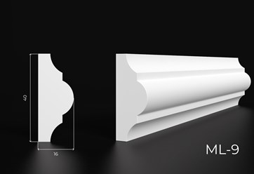 Молдинг из МДФ: Модель: ML-9